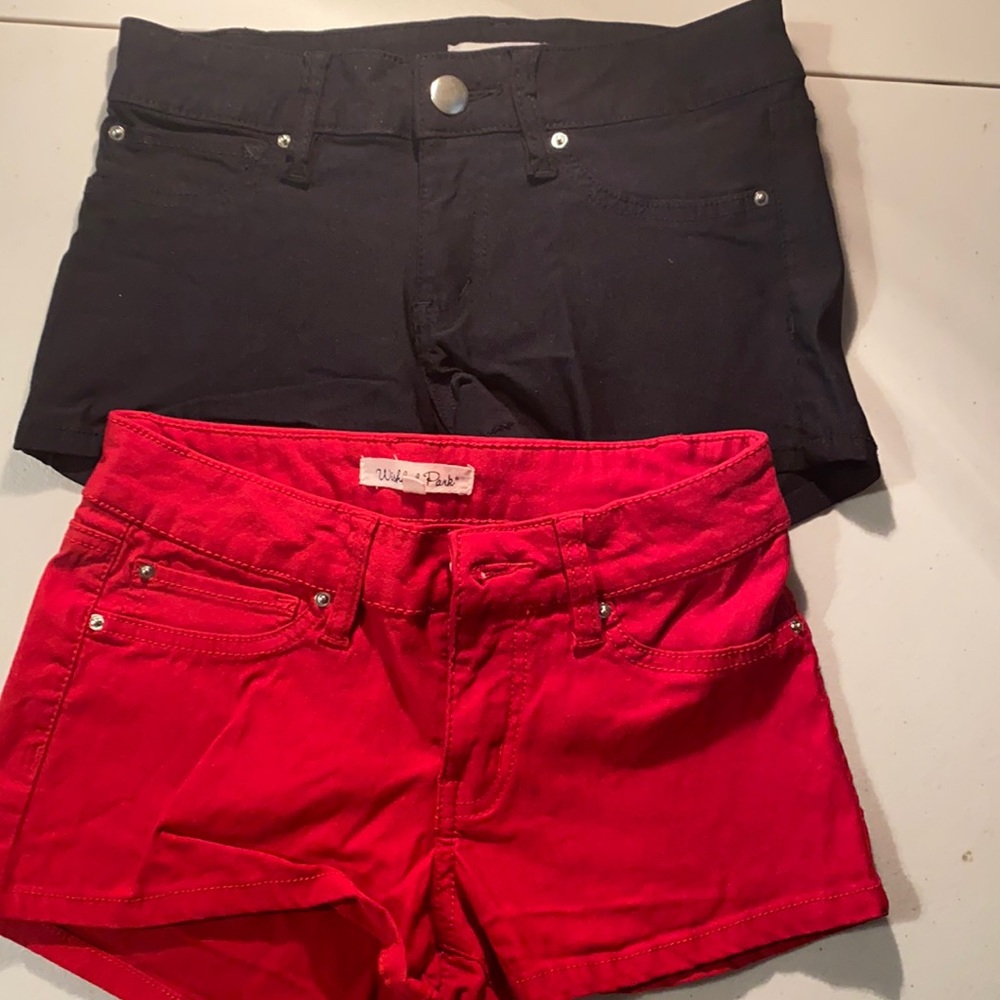 2 pair of shorts